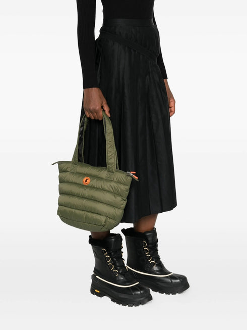 SAVE THE DUCK CARY QUILTED TOTE